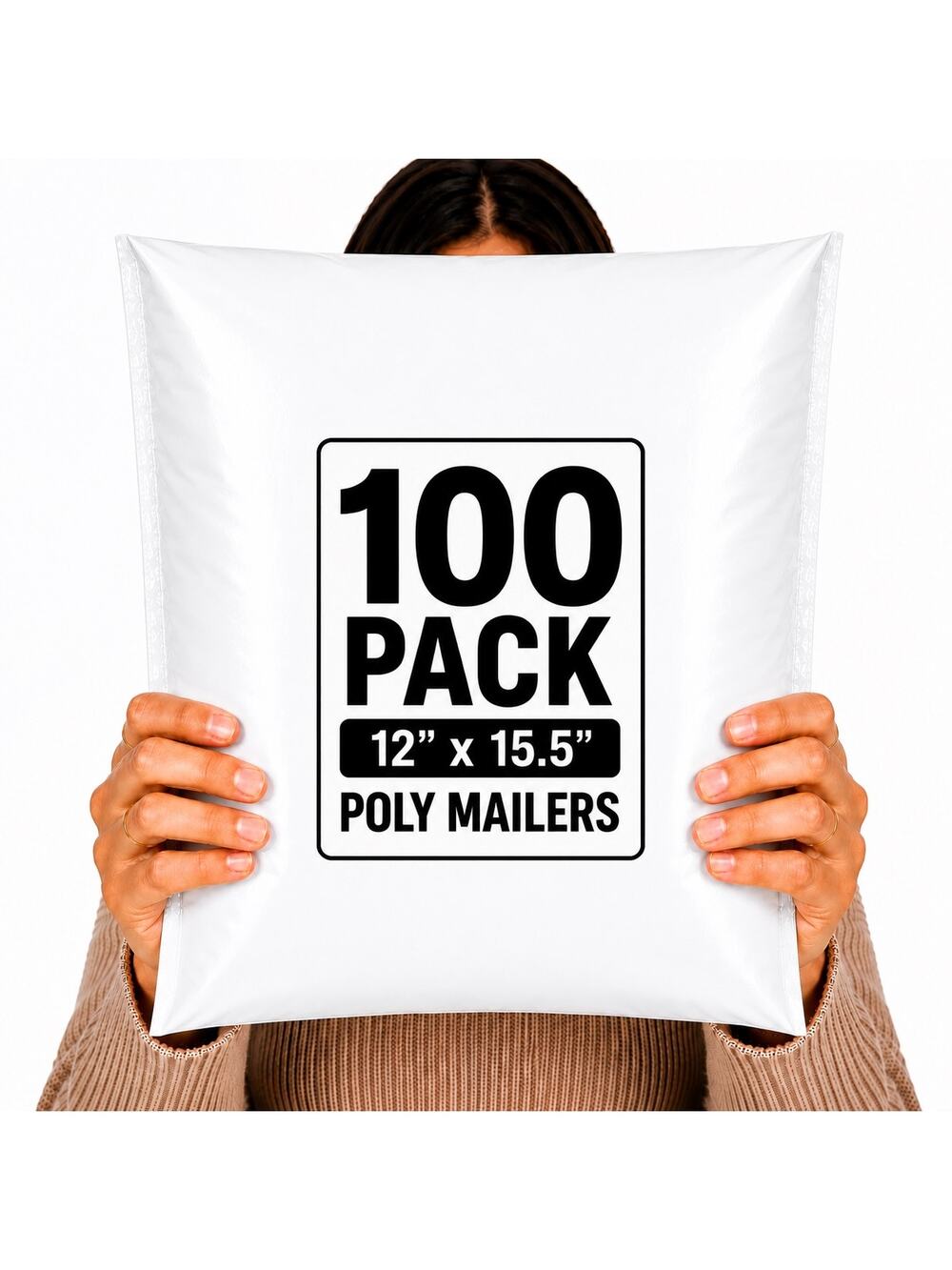 POLYMAILER 100 PACK SHIPPING MAILERS BULK RESELLER STARTER BUSINESS KIT SUPPLIES